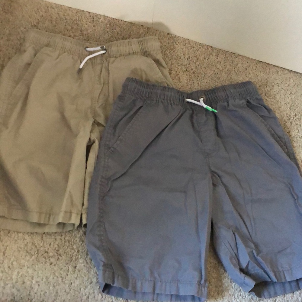 Two pairs of Cat & Jack drawstring shorts